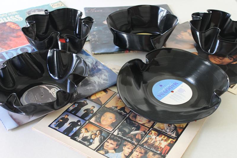 Record Bowls Upcycle That