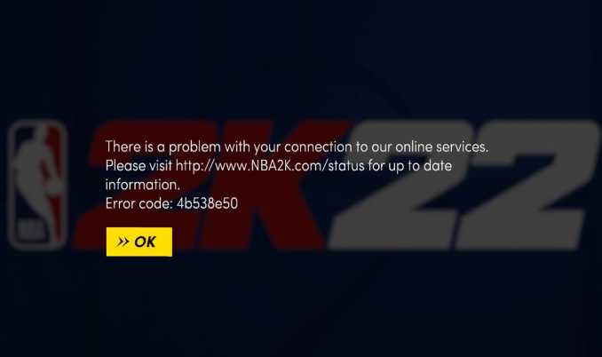 How to fix NBA 2K22 error code 4b538e50 Issue? [Solved]