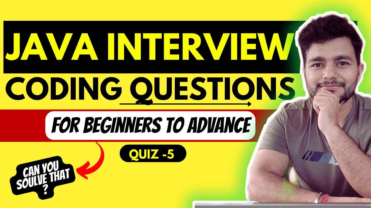 Free Java Interview Question And Answers Pdf Quiz 5