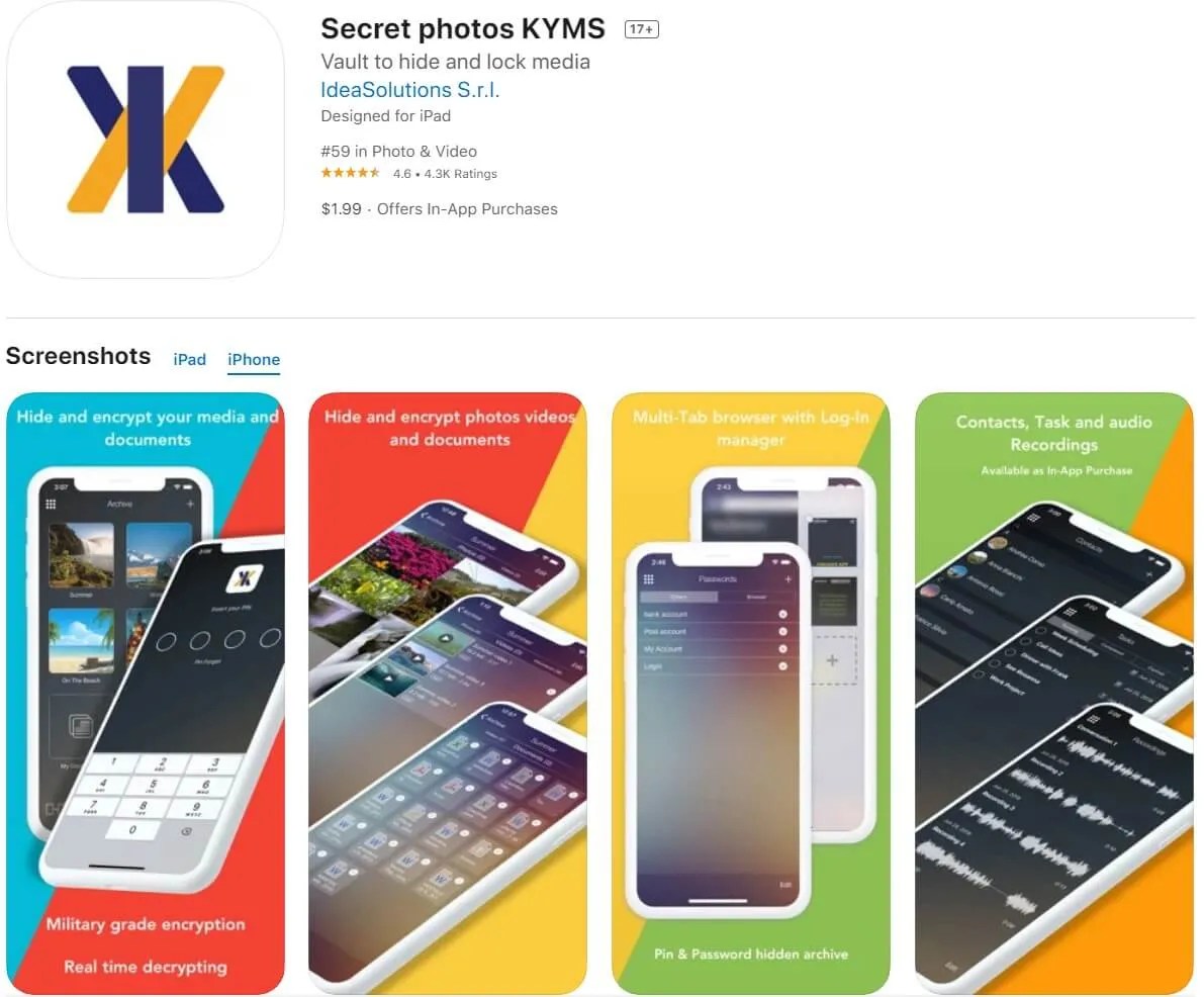 Top 10 Free Best Apps to Hide Photos on iPhone 2024