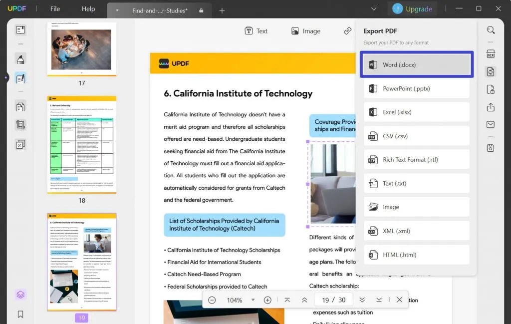 How to Use Soda Convert PDF to Word