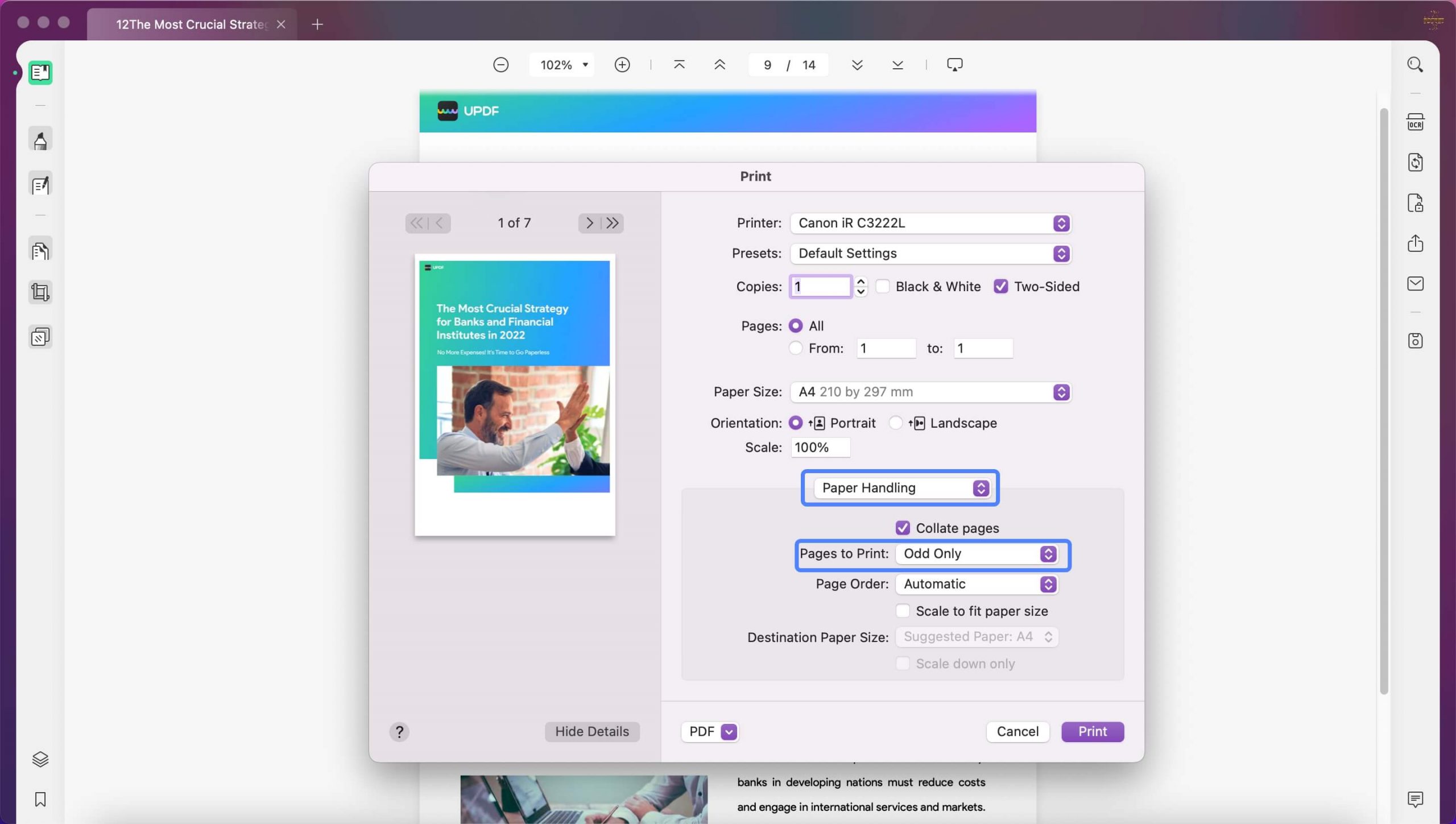 How to Print PDFs on Mac Two Quick and Free Solutions UPDF