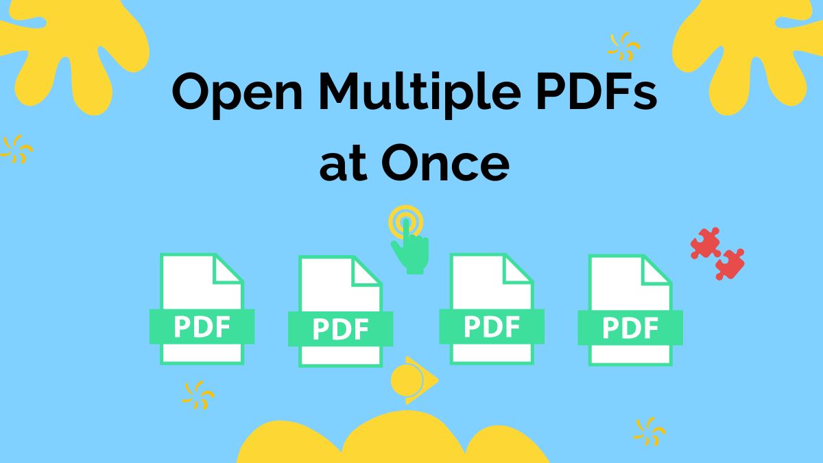 Learn How to Open Multiple PDFs at Once with Steps UPDF