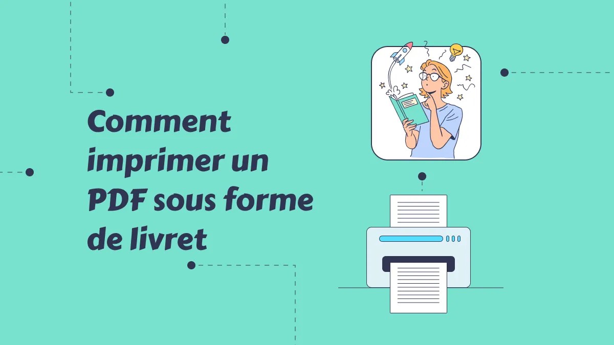 Méthodes simples pour imprimer PDF en livret UPDF