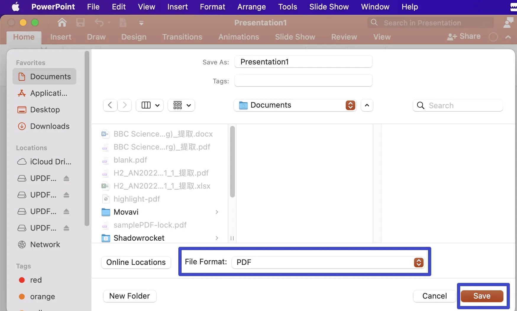 How to Convert PowerPoint to PDF on Mac? Tested Ways UPDF