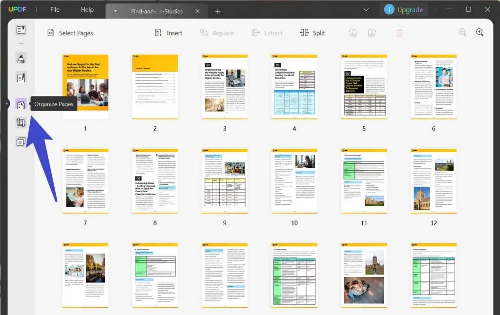 A Guide to Organize PDF Pages Like Never Before UPDF