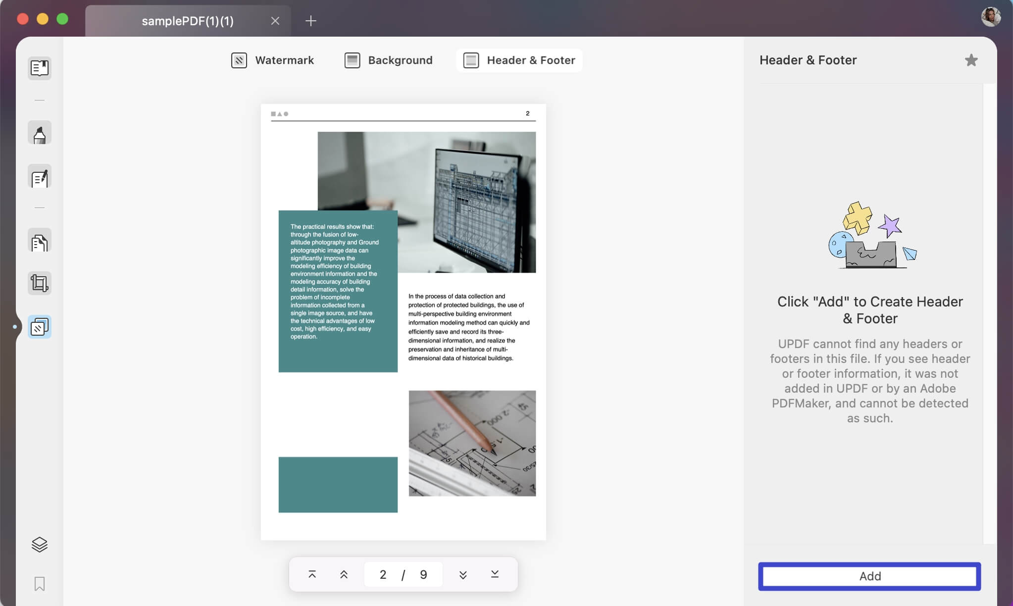 4 Easy Ways to Add Header and Footer to PDF UPDF