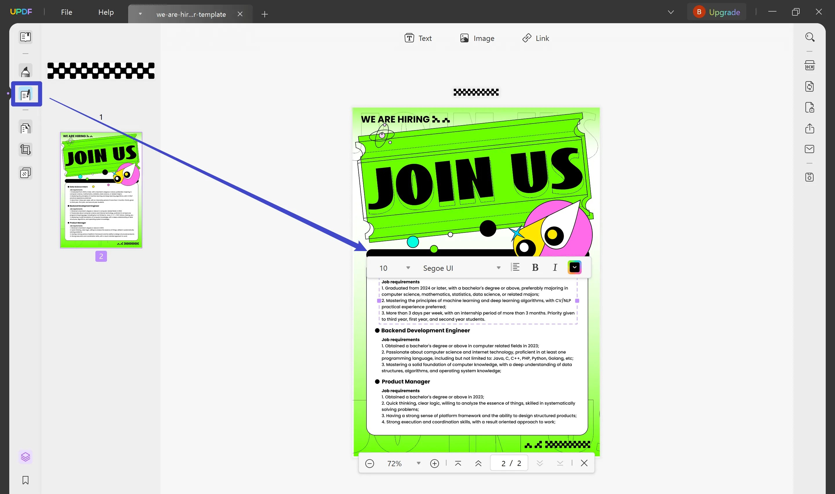 How to a Poster in Word [With Templates] UPDF