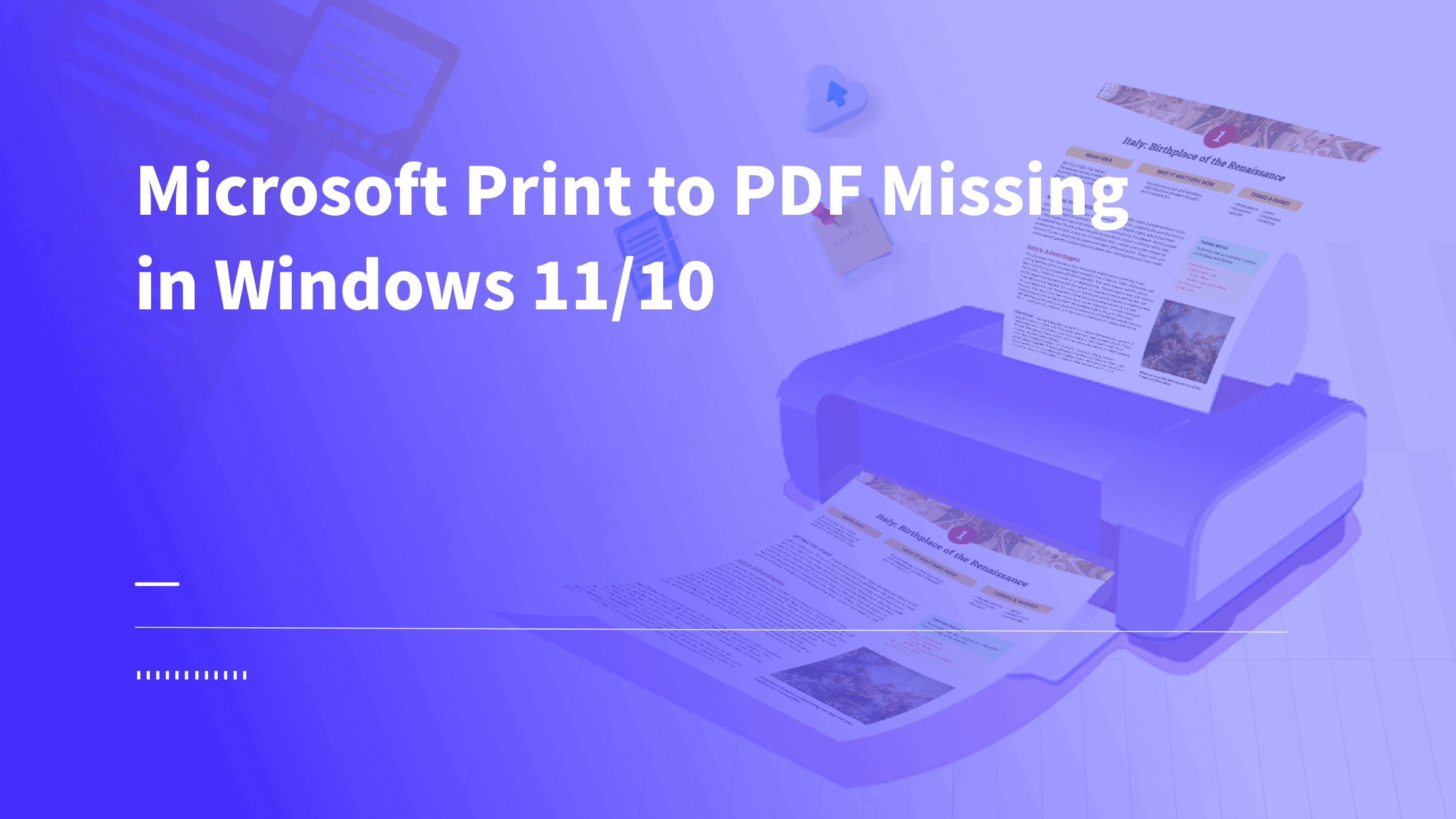 Solved Microsoft Print to PDF Missing in Windows 11/10 UPDF