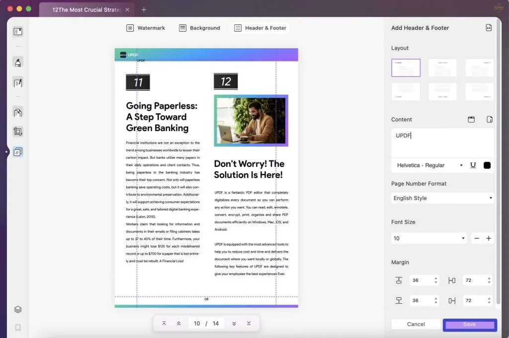 What Are Header And Footer? Tips For Implementation UPDF