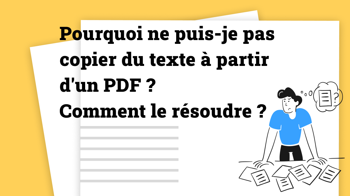 Comment résoudre le problème de ne pas copier le texte du PDF UPDF