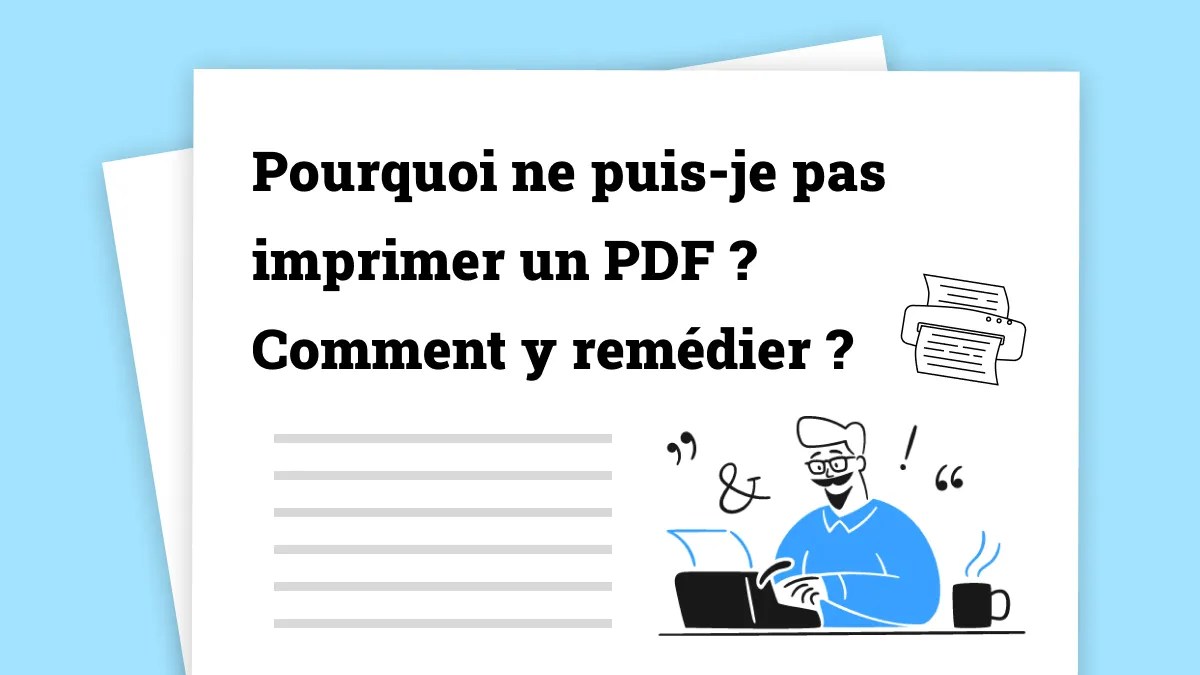 Conseils pour imprimer un PDF