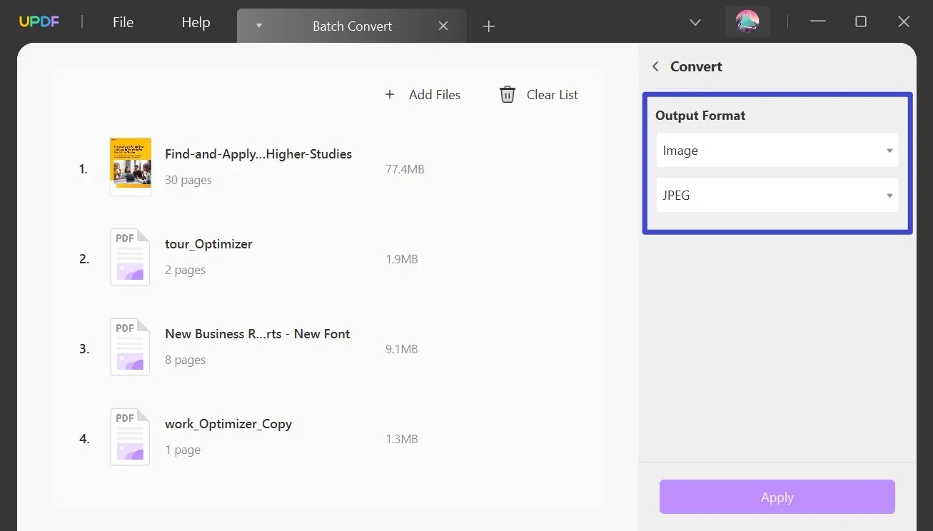 Quick Guide How to Batch Convert PDF to JPG Easily UPDF