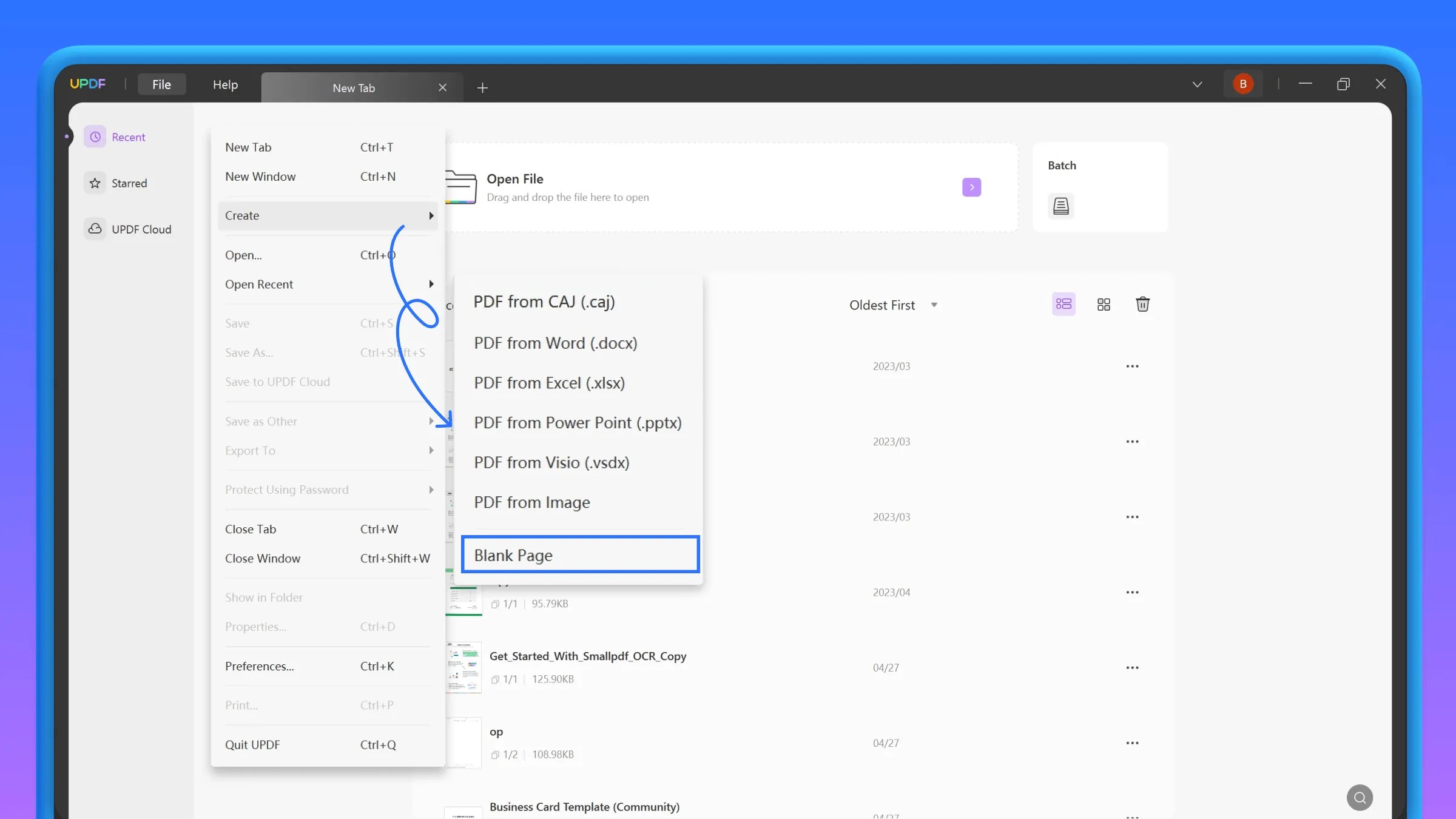 How to Create a Blank PDF in Simple, Easytofollow Steps UPDF