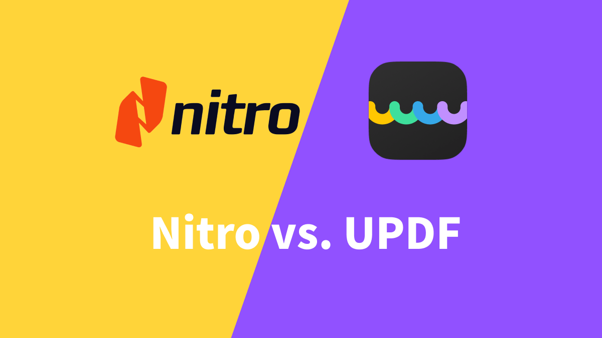 Nitro VS UPDF Unveiling The Ultimate Performance UPDF