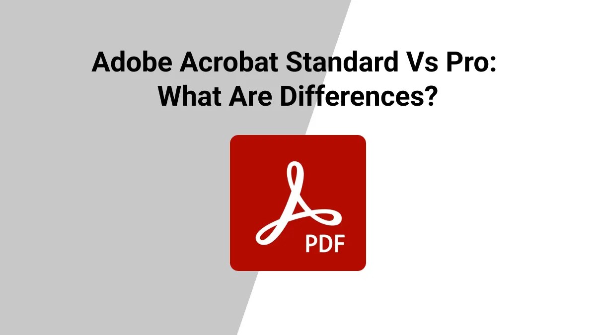 Adobe Acrobat Standard Vs Pro Deals | emergencydentistry.com