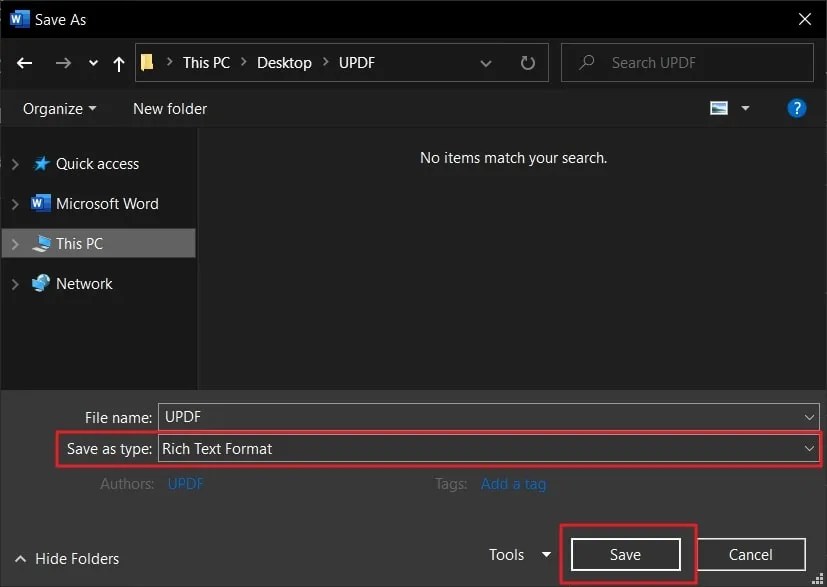 Convert Word To RTF Top 5 Techniques UPDF