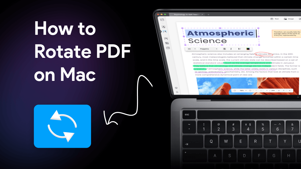 How to Rotate PDF Files on Mac A Beginner's Tutorial UPDF