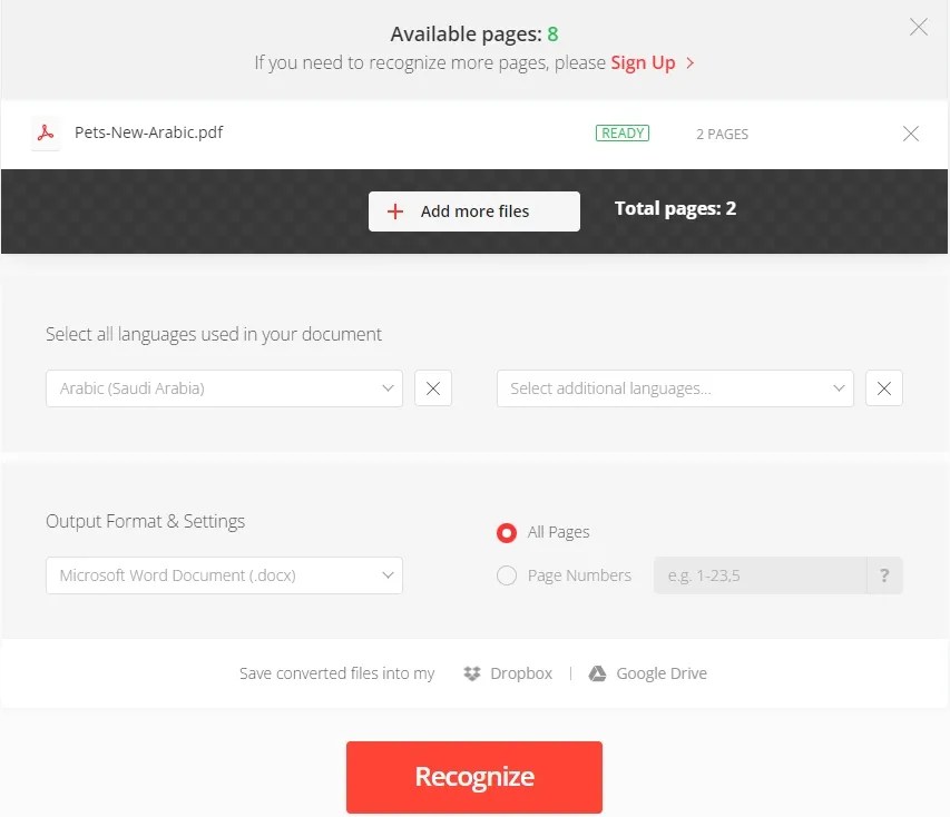 3 Free Ways to OCR Arabic PDF to Word or Text UPDF