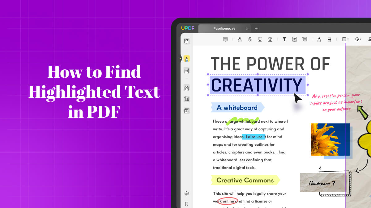 How to Find Highlighted Text in PDF Compare 2 Methods UPDF