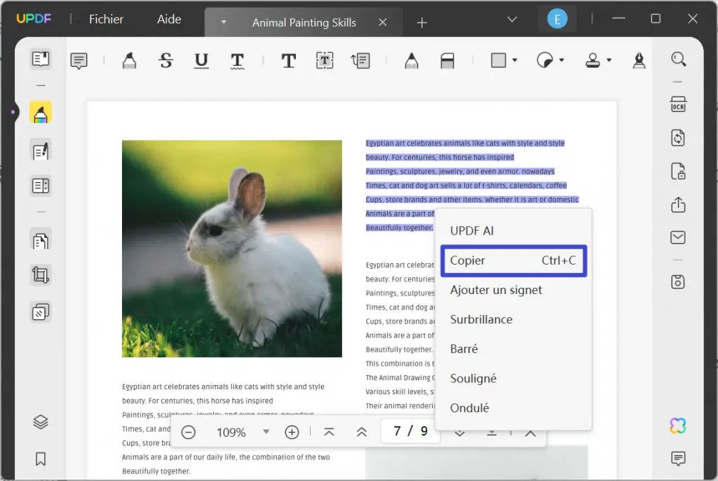 3 façons faciles de copier du texte à partir d'un PDF UPDF