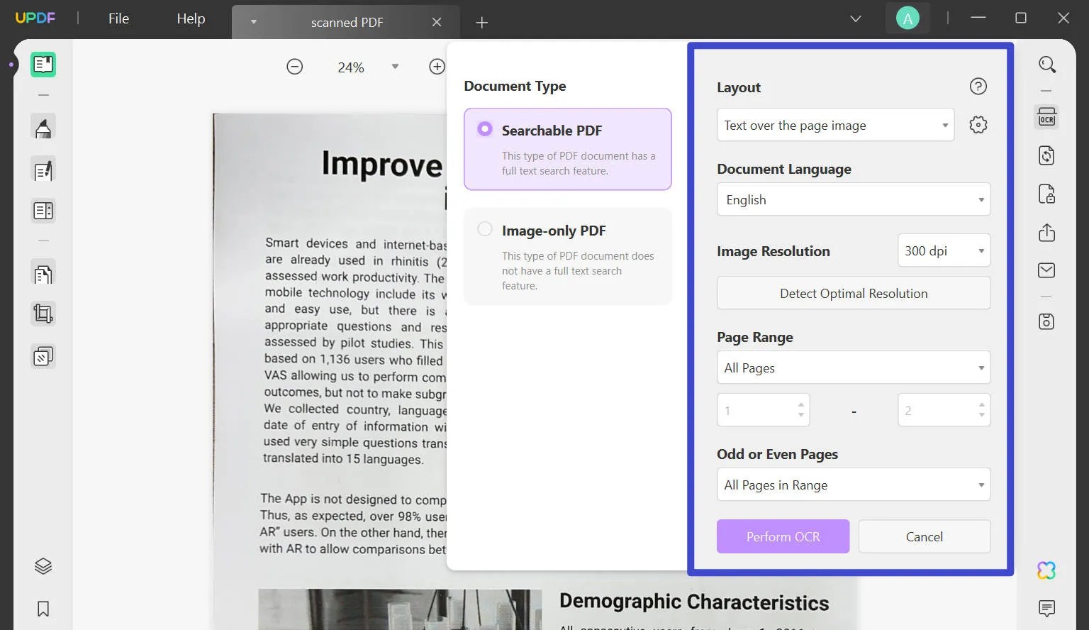 How to Convert Scanned PDF to Editable PDF 3 Ways UPDF