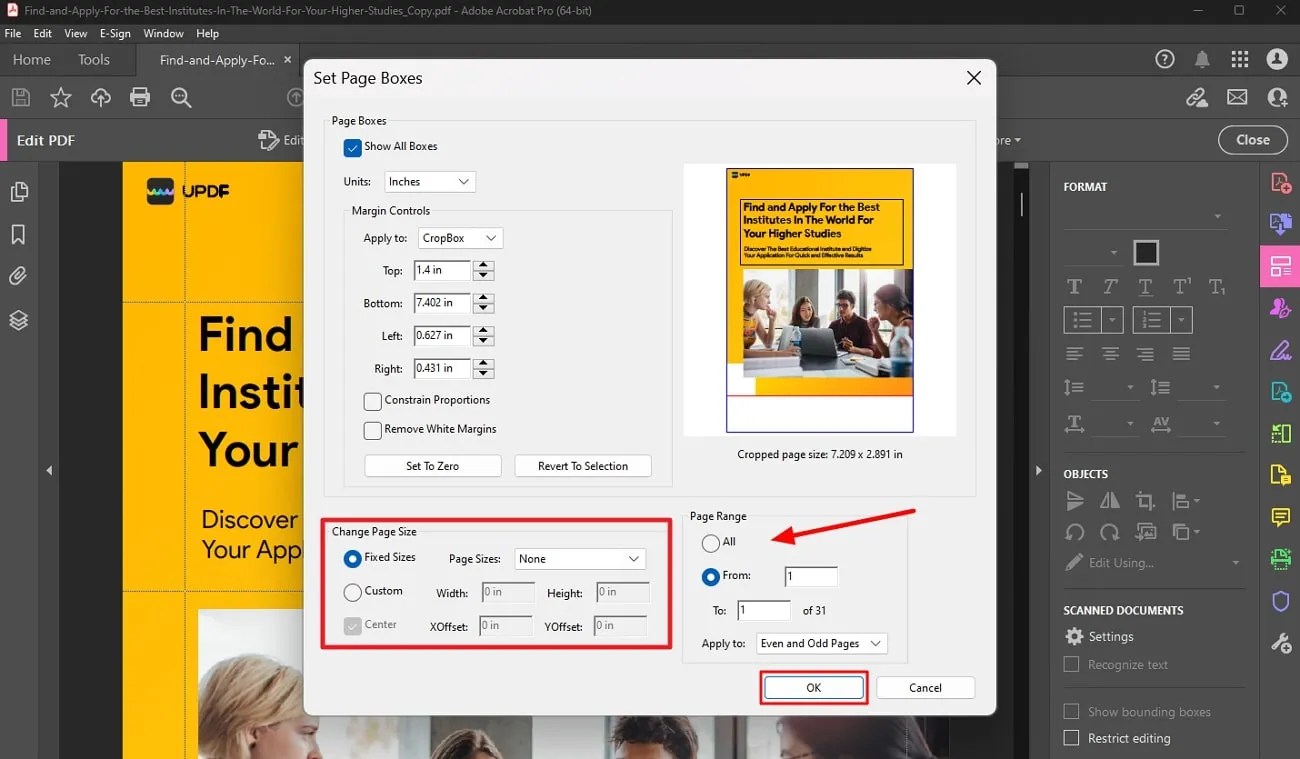 How to Change Paper Size with Adobe Acrobat Effortlessly UPDF