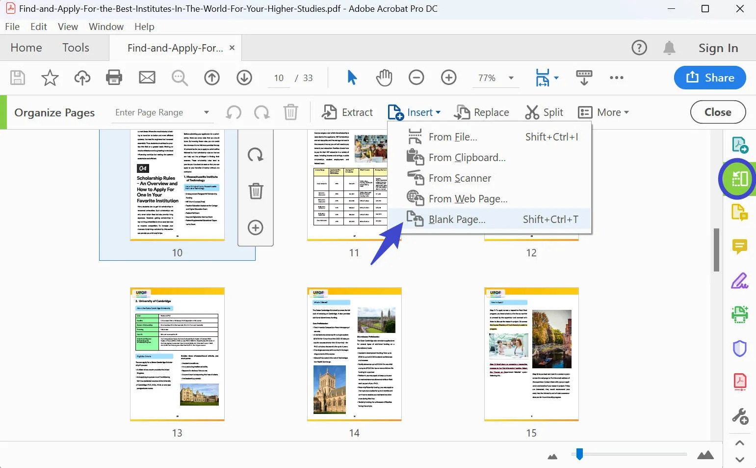 How to Insert Blank Page in PDF Offline and Online in 2024 UPDF