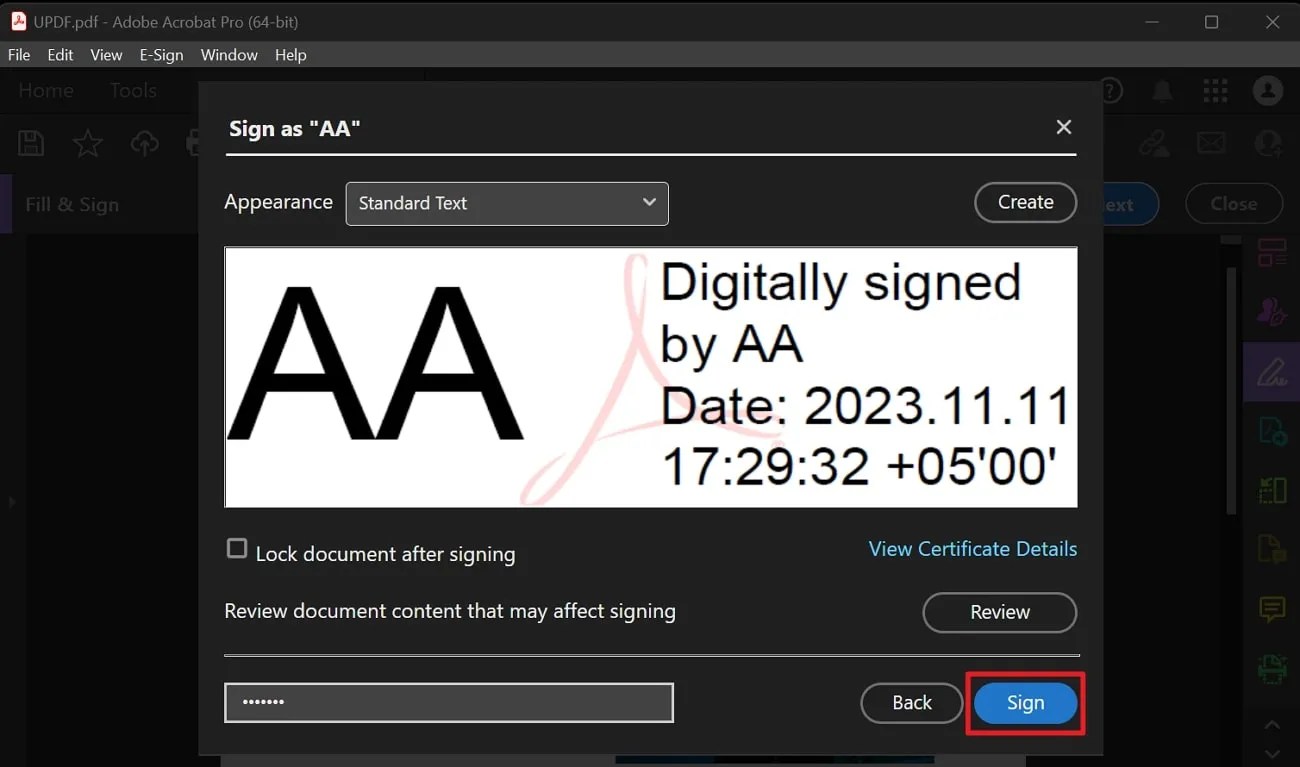 How to Create Digital Signatures with Adobe Acrobat? UPDF