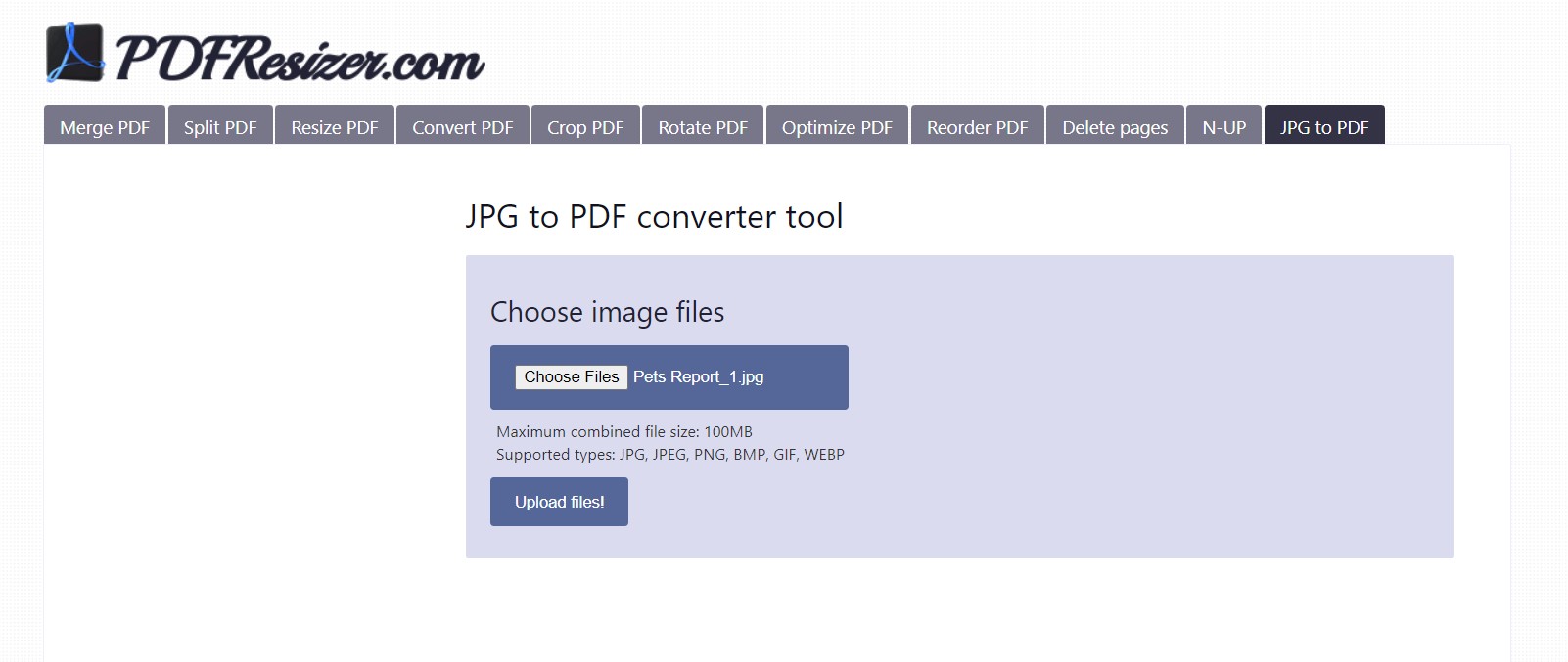 Convert JPG/JPEG/PNG Images to Black and White PDF UPDF