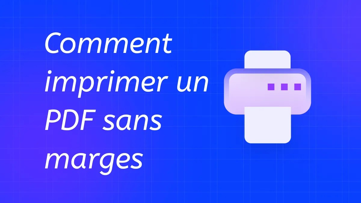 Conseils pour imprimer un PDF