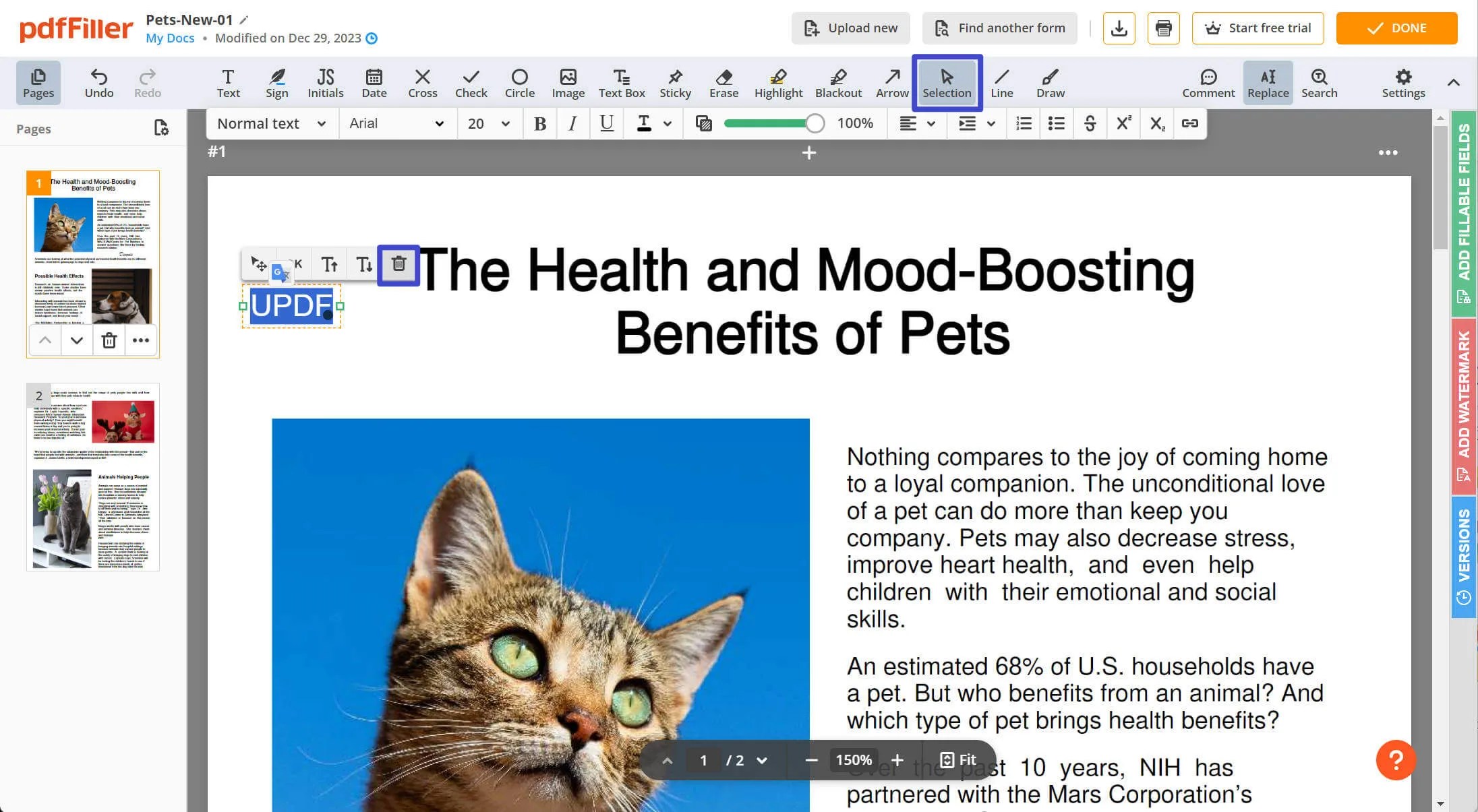 How to Remove Watermark from PDF Online? (3 Ways) UPDF