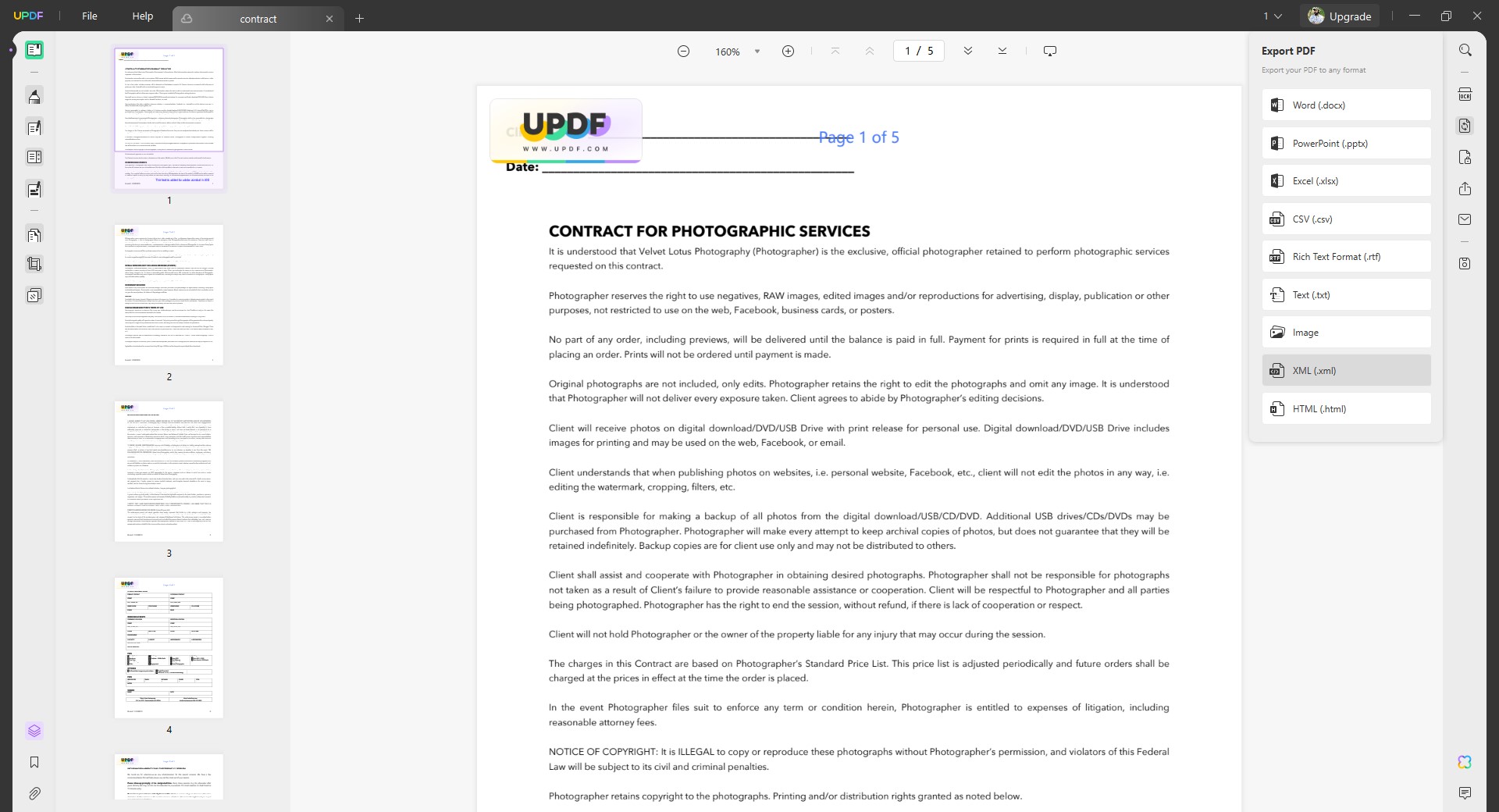 How to Convert PDF to XML Online? （3 Ways） UPDF