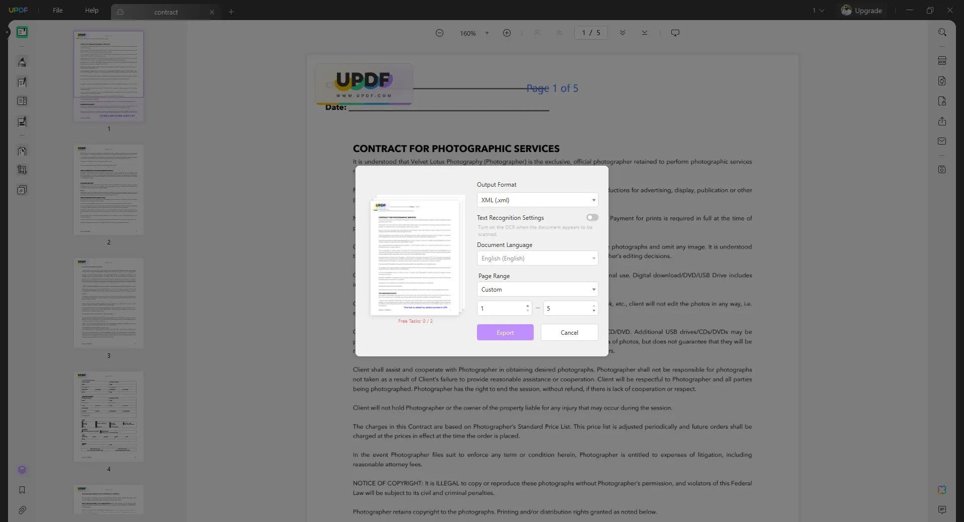 How to Convert PDF to XML Online? （3 Ways） UPDF
