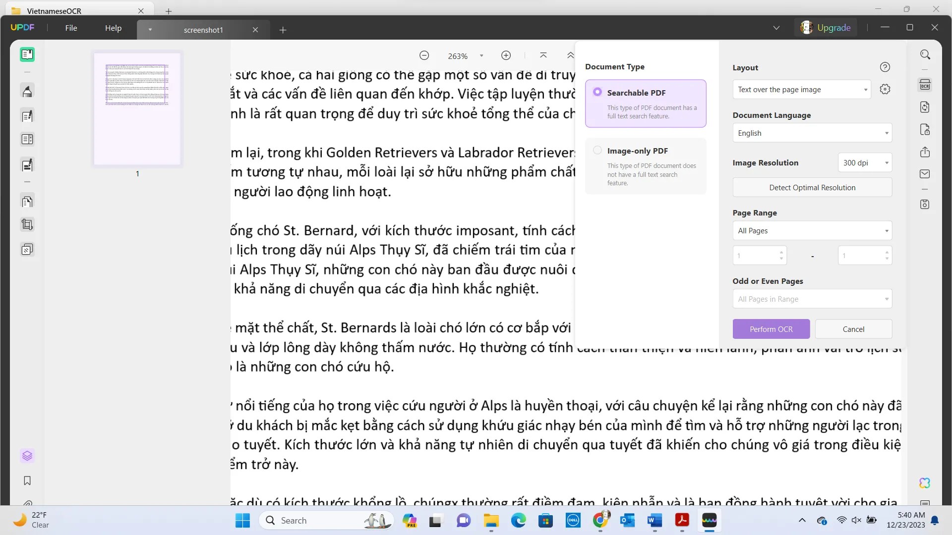 5 Best Vietnamese OCR Software UPDF