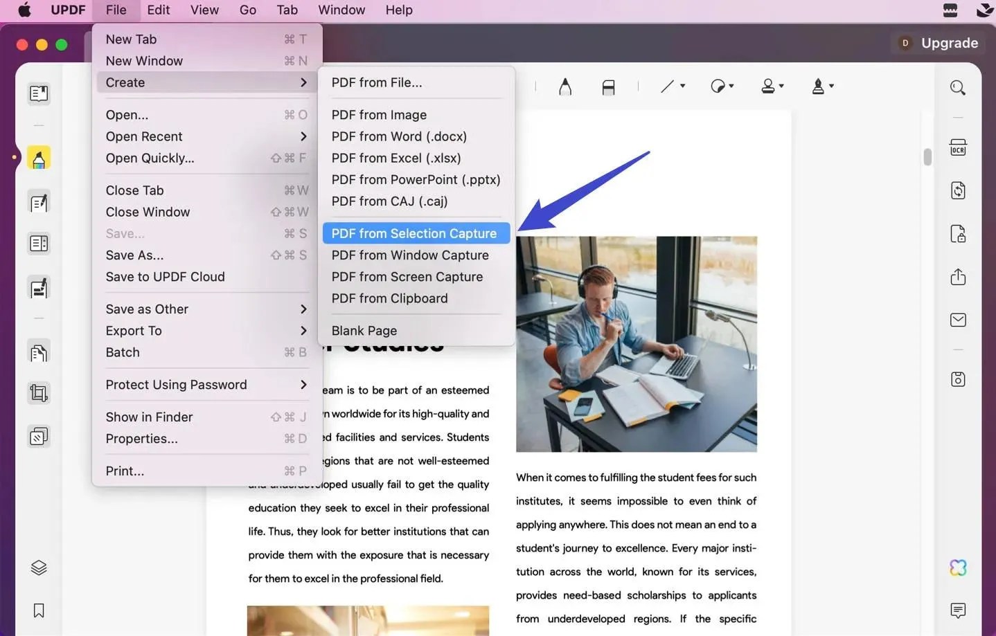 How to Save Print Screen to PDF? UPDF