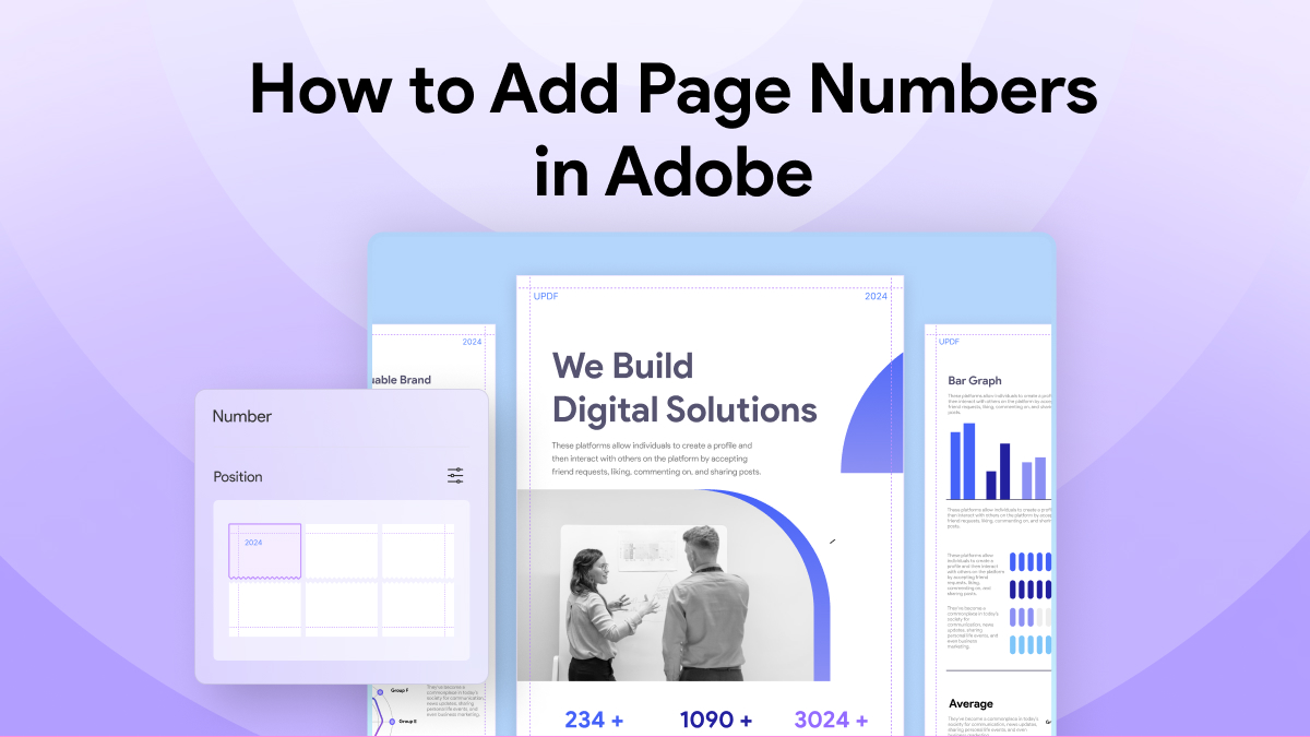 How to Add Page Numbers in Adobe? (Step by Step) UPDF