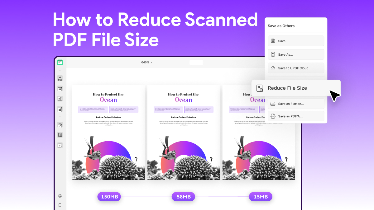 How to Reduce Scanned PDF File Size? UPDF