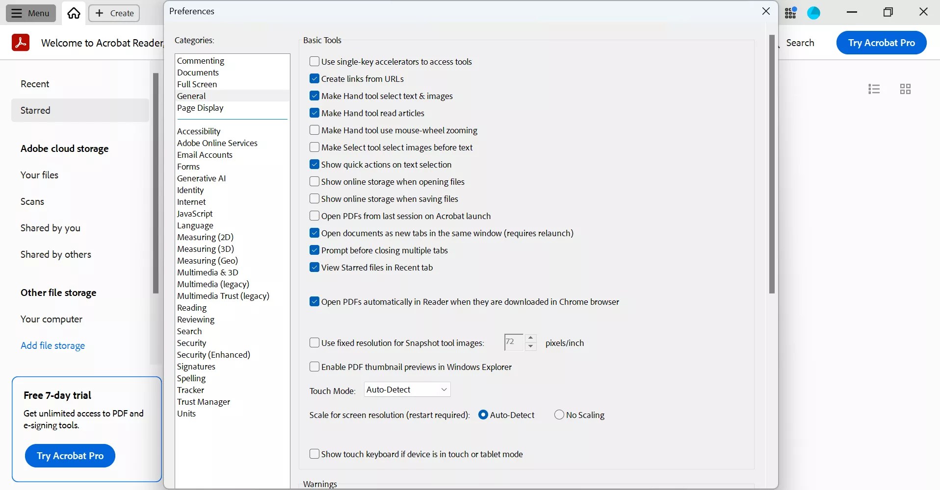 How to Disable Adobe Acrobat Cloud Storage? UPDF