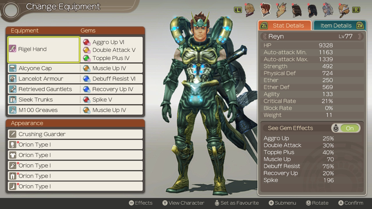 3 Great Reyn Builds Xenoblade Chronicles Definitive Edition UPFIVEDOWN