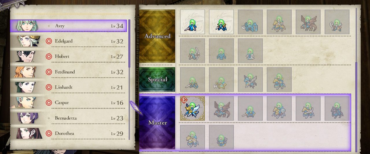 Fire Emblem Three Houses Class Growth Rates bourne mouth churchesu