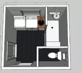 Bathroom Laundry Combo Floor Plans Bathroom & Laundry Room Combo Floor Plans Upgraded Home
