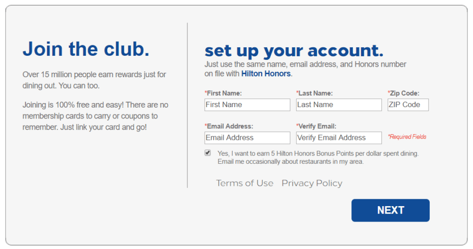 How to Use Hilton Honors Dining to Earn More Points [2021]