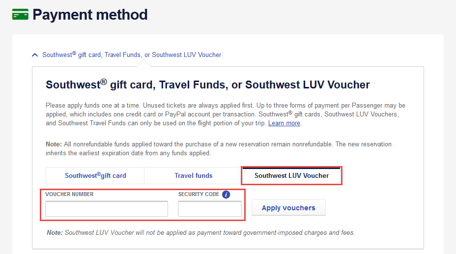 Southwest Gift Cards, Travel Funds & LUV Vouchers [2021 Update]