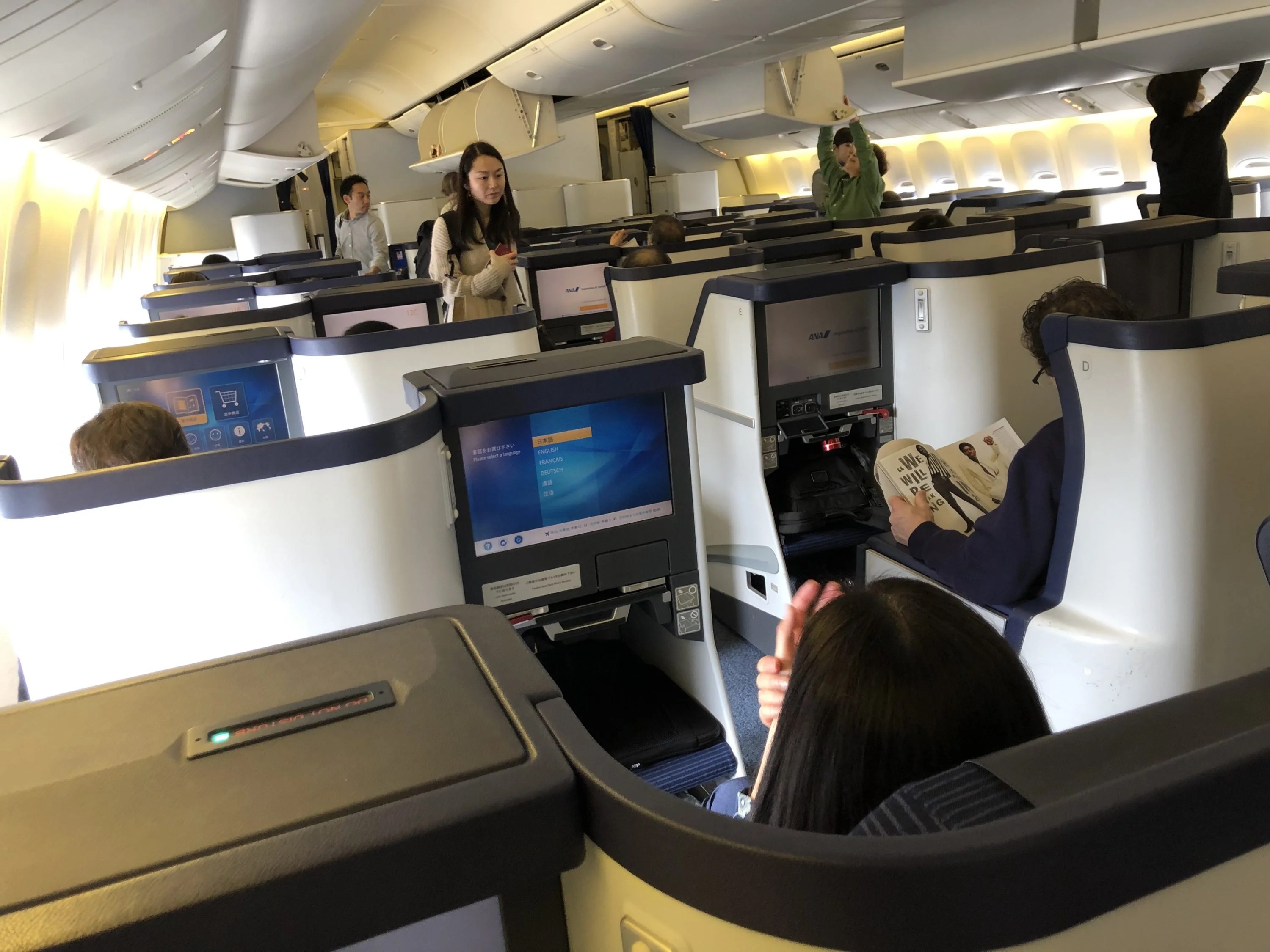 ANA 777 Business Class Full Review [LAX > Tokyo, NRT]