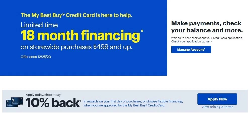 Best Buy Credit Card: Log In or Apply