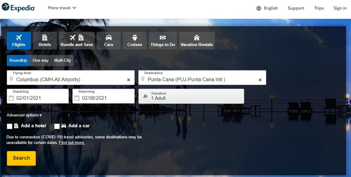 Finding Deals on Expedia Flights, Vacation Packages [2021]