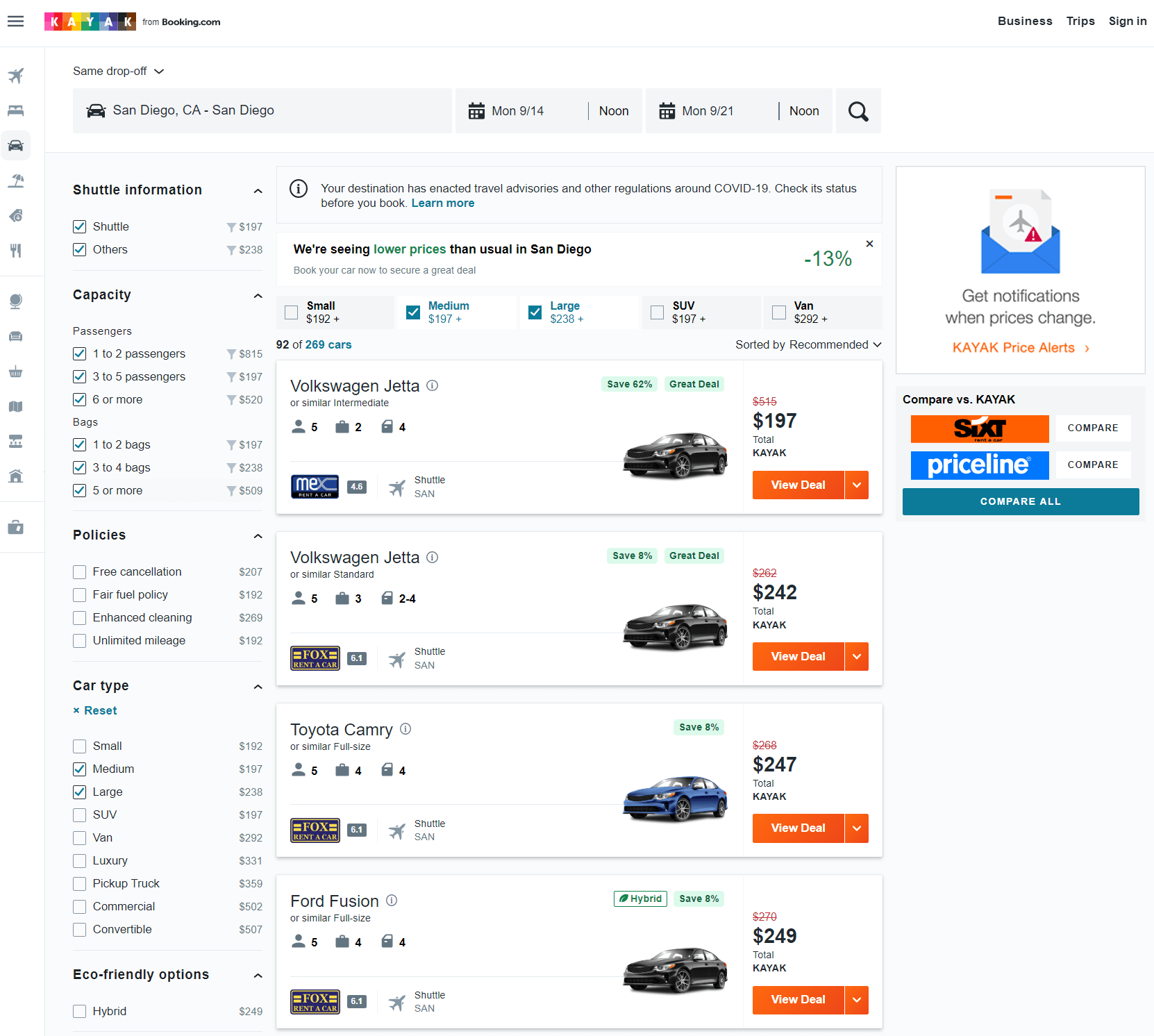 How to Book Cheap Car Rentals in San Diego [2022]