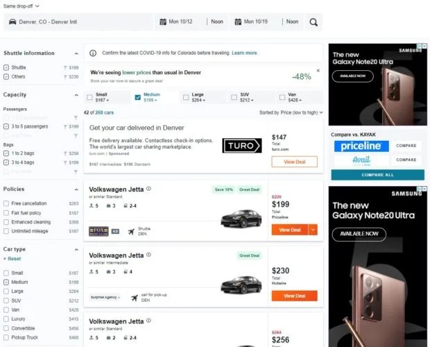 How to Book Cheap Car Rentals in Denver, CO [2022]