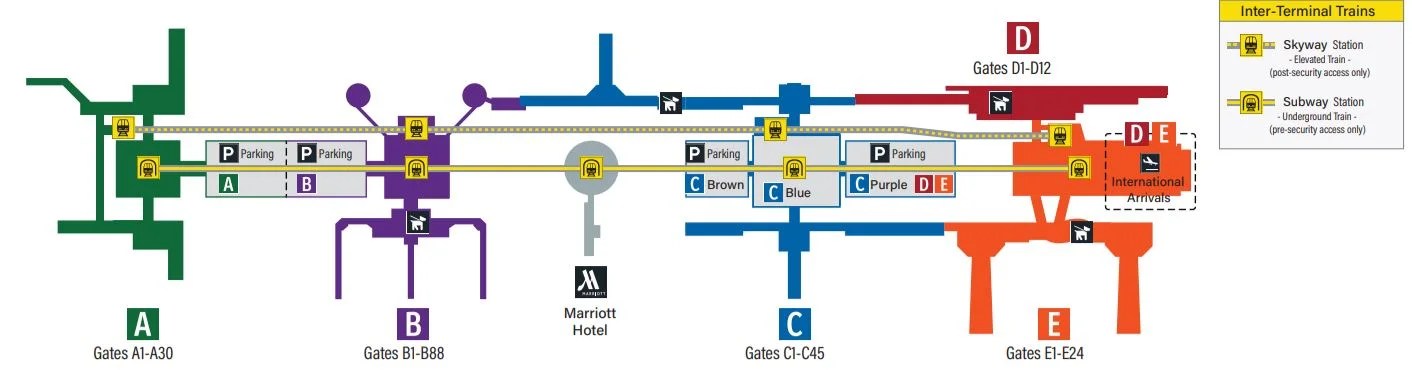 Bush Intercontinental Airport [IAH] Terminal Guide [2023]